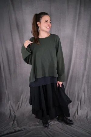 1608 Donna's Thermal Top Forest-P