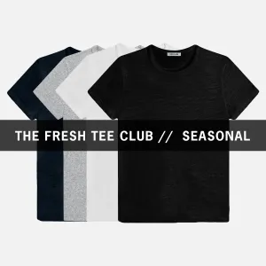 3 FRESH TEES EVERY SEASON // HER TEE // JERSEY