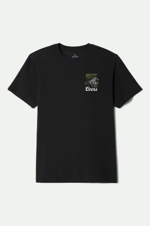Coors Canyon S/S Standard T-Shirt - Black