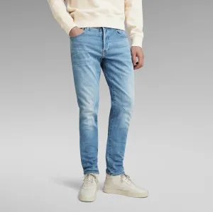 D-Staq 5 Pocket Slim Jeans Light Indigo Aged