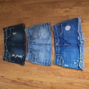🍀FIRM!💜Juniors Denim Mini Skirts