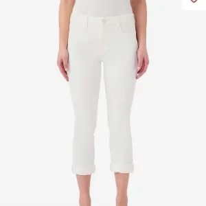 Jen7 Straight Crop &amp; Roll Jeans