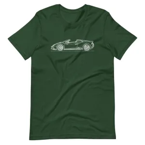 Lamborghini Huracán EVO Spyder silhouette T-shirt