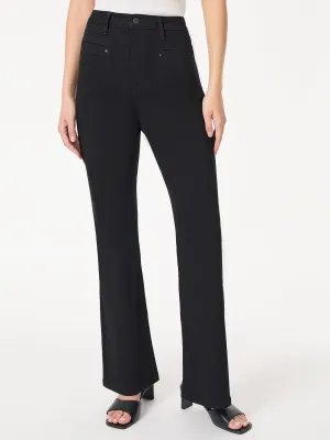 Lexington High Rise Flare Jeans, Onyx Wash