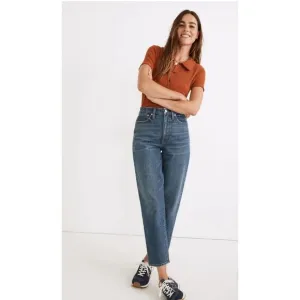 Madewell Balloon Jeans in Corson Medium Denim Wash Size 25