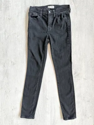 Madewell Roadtripper Bennett Black Skinny Jeans