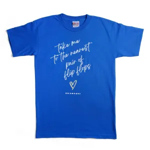 Okabashi Heart Logo Unisex Adult T-Shirt