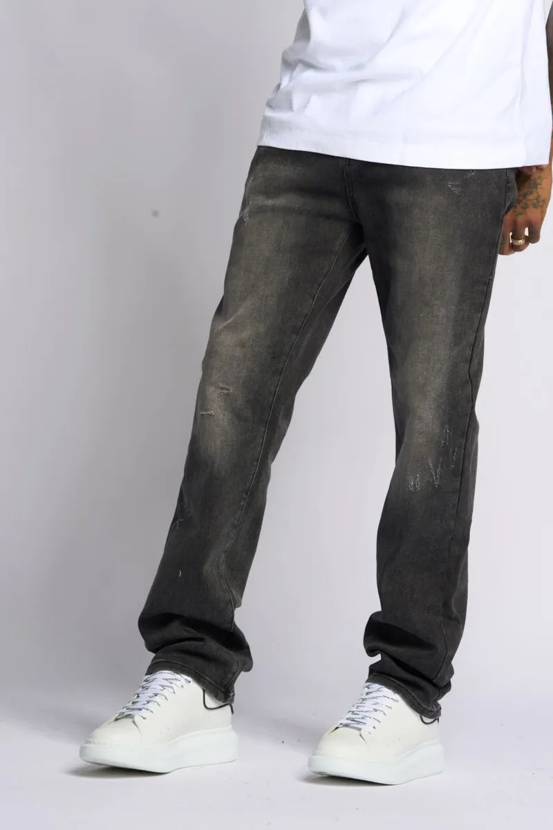 PHEELINGS TIMELINE STRAIGHT FIT DENIM (VINTAGE BLACK)