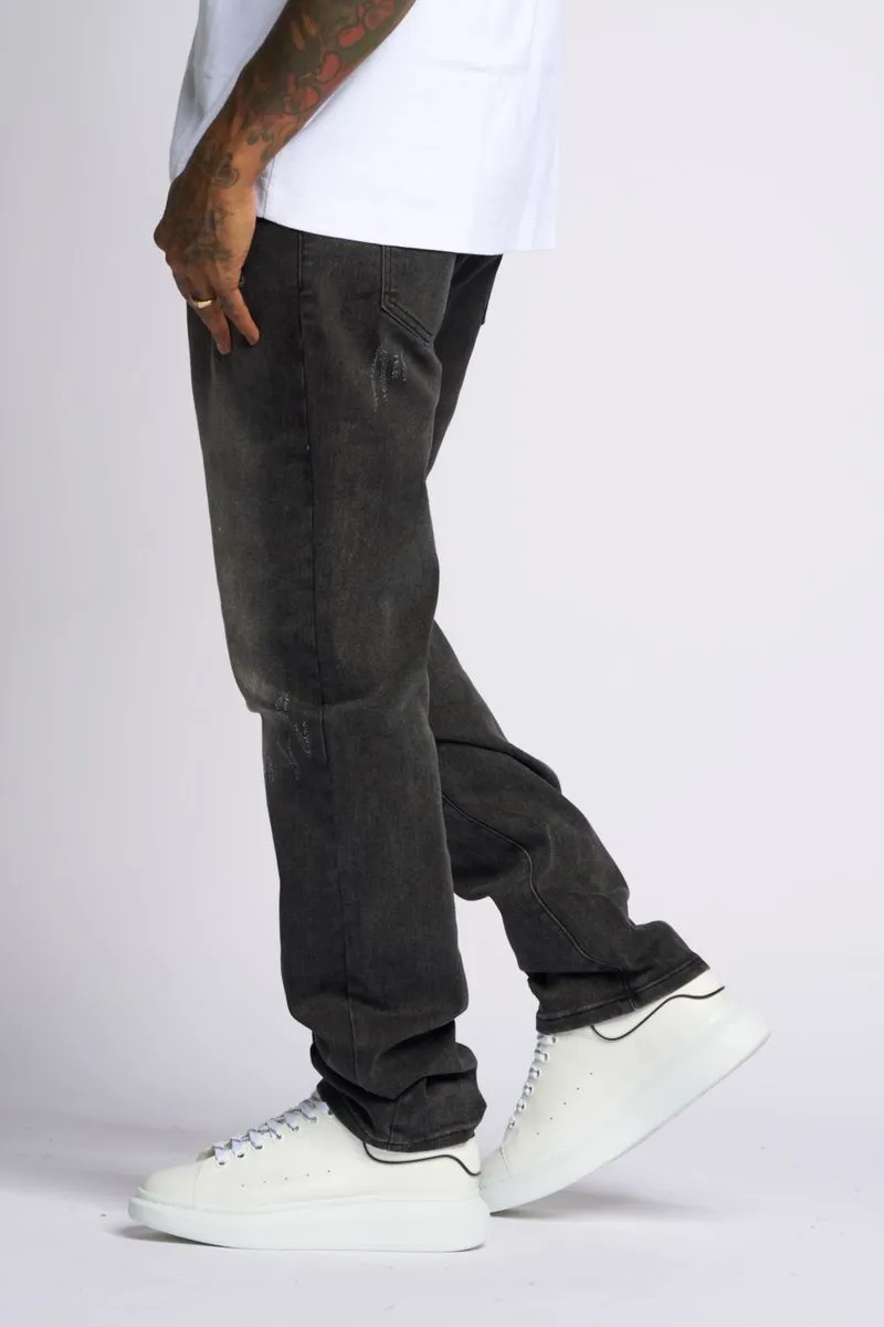 PHEELINGS TIMELINE STRAIGHT FIT DENIM (VINTAGE BLACK)
