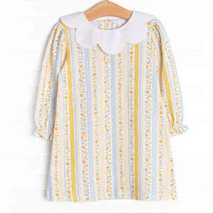 Quilted Quinn Dress, Yellow