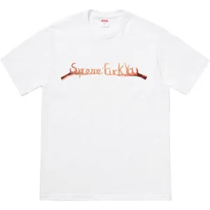 Supreme Fuck You Tee- White