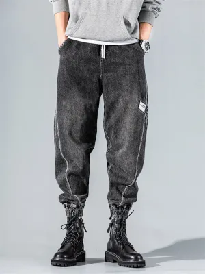 Vintage Fashion Ankle-Tied Pants For Men